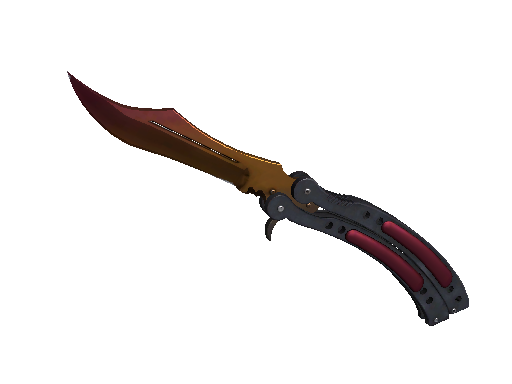 Image for the ★ Butterfly Knife | Fade weapon skin in Counter Strike 2
