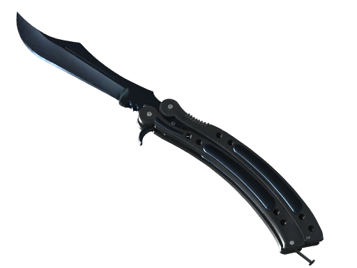 ★ Butterfly Knife | Blue Steel (Field-Tested)