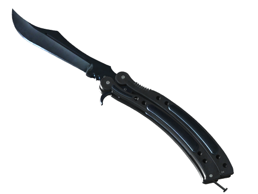 Canivete Borboleta (★) | Aço Azul