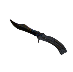 ★ Butterfly Knife | Case Hardened (Battle-Scarred)