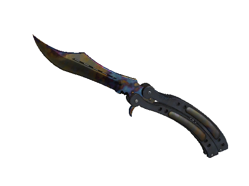 Image for the ★ Butterfly Knife | Case Hardened weapon skin in Counter Strike 2