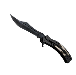 ★ Butterfly Knife | Black Laminate (Minimal Wear)