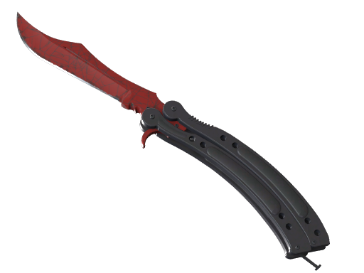 ★ StatTrak™ Butterfly Knife | Crimson Web (Factory New)