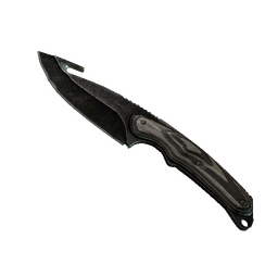 ★ StatTrak™ Gut Knife | Black Laminate (Battle-Scarred)