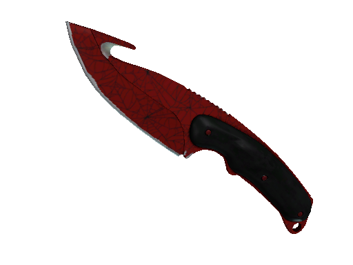 Image for the ★ Gut Knife | Crimson Web weapon skin in Counter Strike 2