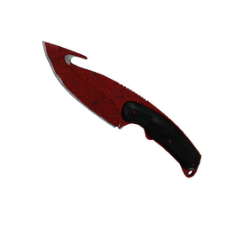 ★ Gut Knife | Crimson Web (Minimal Wear)