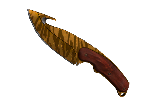Image for the ★ Gut Knife | Tiger Tooth weapon skin in Counter Strike 2