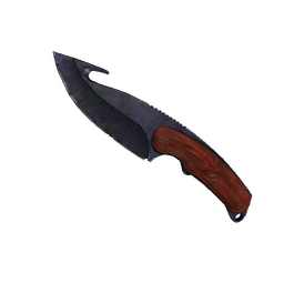 ★ StatTrak™ Gut Knife | Blue Steel (Battle-Scarred)