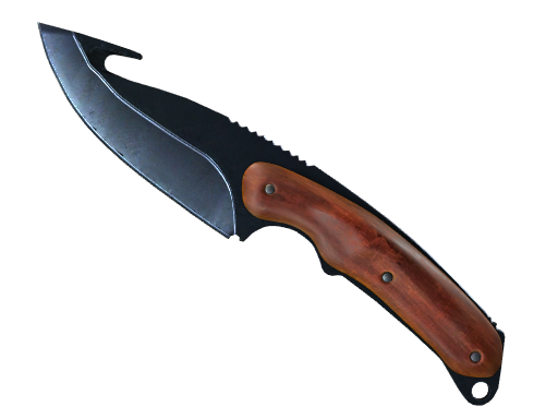 ★ StatTrak™ Gut Knife | Blue Steel (Well-Worn)