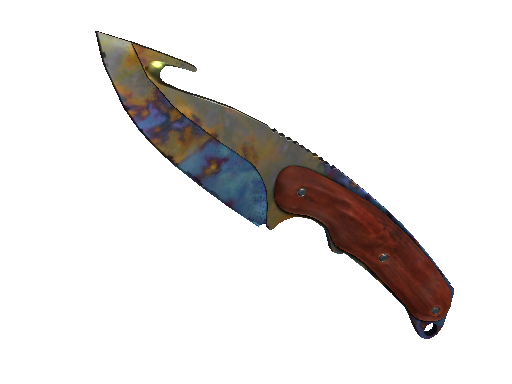 Image for the ★ Gut Knife | Case Hardened weapon skin in Counter Strike 2
