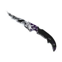 ★ StatTrak™ Falchion Knife | Ultraviolet (Battle-Scarred) icon
