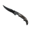 ★ StatTrak™ Falchion Knife | Black Laminate (Minimal Wear)