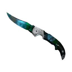 ★ StatTrak™ Falchion Knife | Gamma Doppler (Factory New)