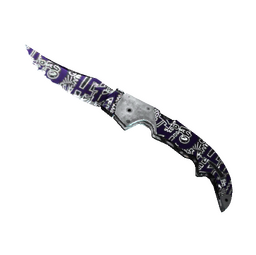 ★ StatTrak™ Falchion Knife | Freehand (Well-Worn)