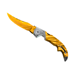 ★ StatTrak™ Falchion Knife | Tiger Tooth (Factory New)