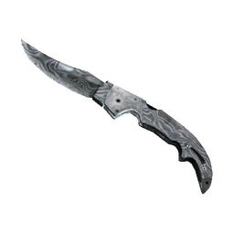 ★ StatTrak™ Falchion Knife | Damascus Steel (Battle-Scarred)