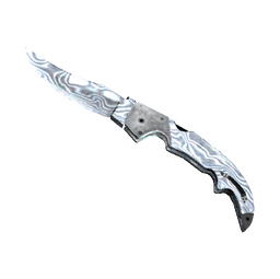 ★ StatTrak™ Falchion Knife | Damascus Steel (Well-Worn)