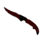 ★ StatTrak™ Falchion Knife | Crimson Web (Well-Worn)