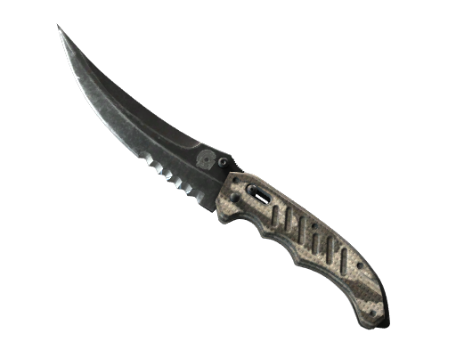 ★ StatTrak™ Flip Knife | Black Laminate (Factory New)