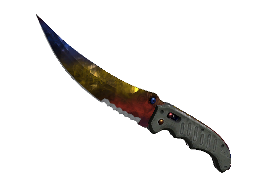 Image for the ★ Flip Knife | Marble Fade weapon skin in Counter Strike 2