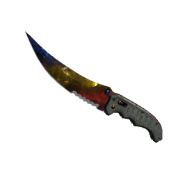 ★ StatTrak™ Flip Knife | Marble Fade (Factory New)