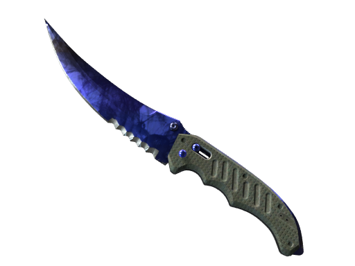 ★ StatTrak™ Flip Knife | Doppler (Minimal Wear)