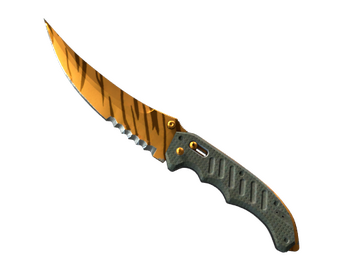 ★ StatTrak™ Flip Knife | Tiger Tooth