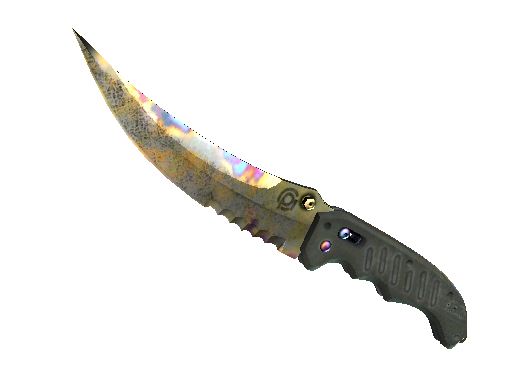 Image for the ★ Flip Knife | Case Hardened weapon skin in Counter Strike 2