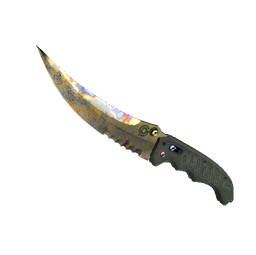 ★ StatTrak™ Flip Knife | Case Hardened (Minimal Wear)