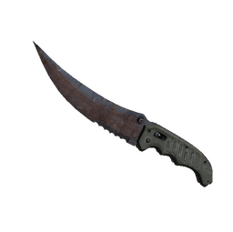 ★ StatTrak™ Flip Knife | Rust Coat (Well-Worn)