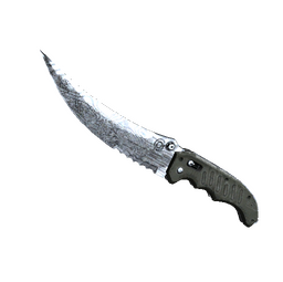 ★ Flip Knife | Damascus Steel (Well-Worn)