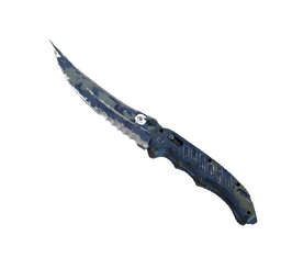 ★ StatTrak™ Flip Knife | Bright Water (Battle-Scarred)
