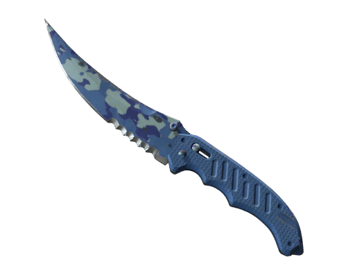 ★ Flip Knife | Bright Water (Well-Worn)