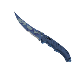 ★ StatTrak™ Flip Knife | Bright Water (Minimal Wear)