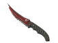 ★ Flip Knife | Crimson Web (Battle-Scarred)