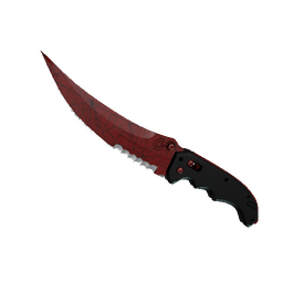 ★ Flip Knife | Crimson Web (Minimal Wear)