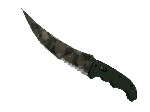 ★ Flip Knife | Forest DDPAT (Well-Worn)