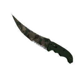 ★ StatTrak™ Flip Knife | Forest DDPAT (Well-Worn)