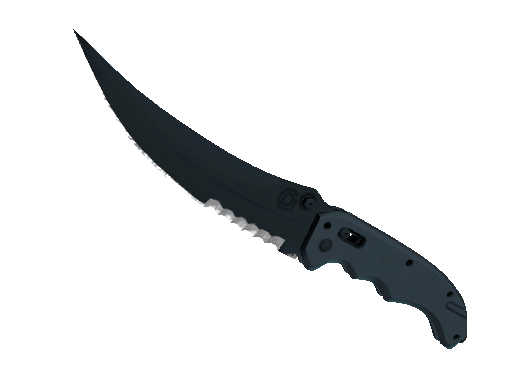 Image for the ★ Flip Knife | Night weapon skin in Counter Strike 2