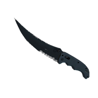 ★ Flip Knife | Night (Well-Worn) icon