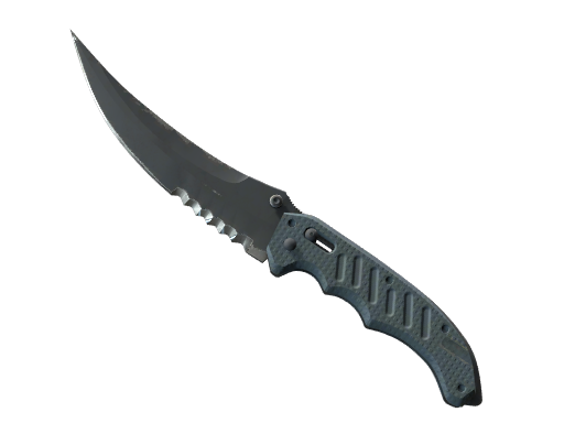 ★ StatTrak™ Flip Knife | Night (Well-Worn)