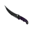 ★ StatTrak™ Flip Knife | Ultraviolet (Battle-Scarred)