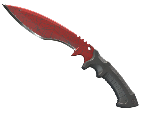 ★ StatTrak™ Kukri Knife | Crimson Web (Well-Worn)