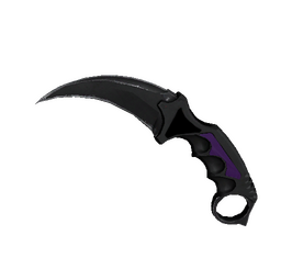 ★ Karambit | Ultraviolet (Well-Worn)