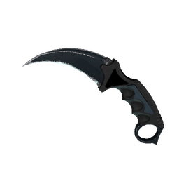 ★ StatTrak™ Karambit | Night (Well-Worn)