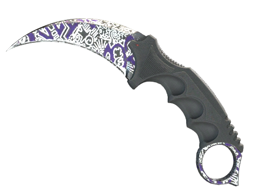 Item ★ Karambit | Freehand (Well-Worn)