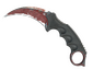 ★ Karambit | Crimson Web (Battle-Scarred)