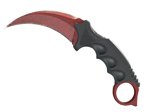 ★ Karambit | Crimson Web (Minimal Wear)