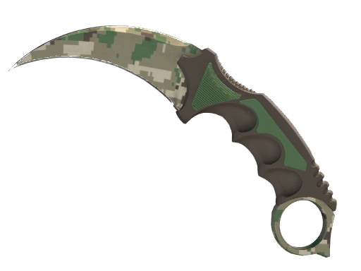 Karambit (★) | Camuflagem Digital — Floresta