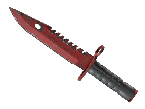 ★ M9 Bayonet | Crimson Web (Well-Worn)